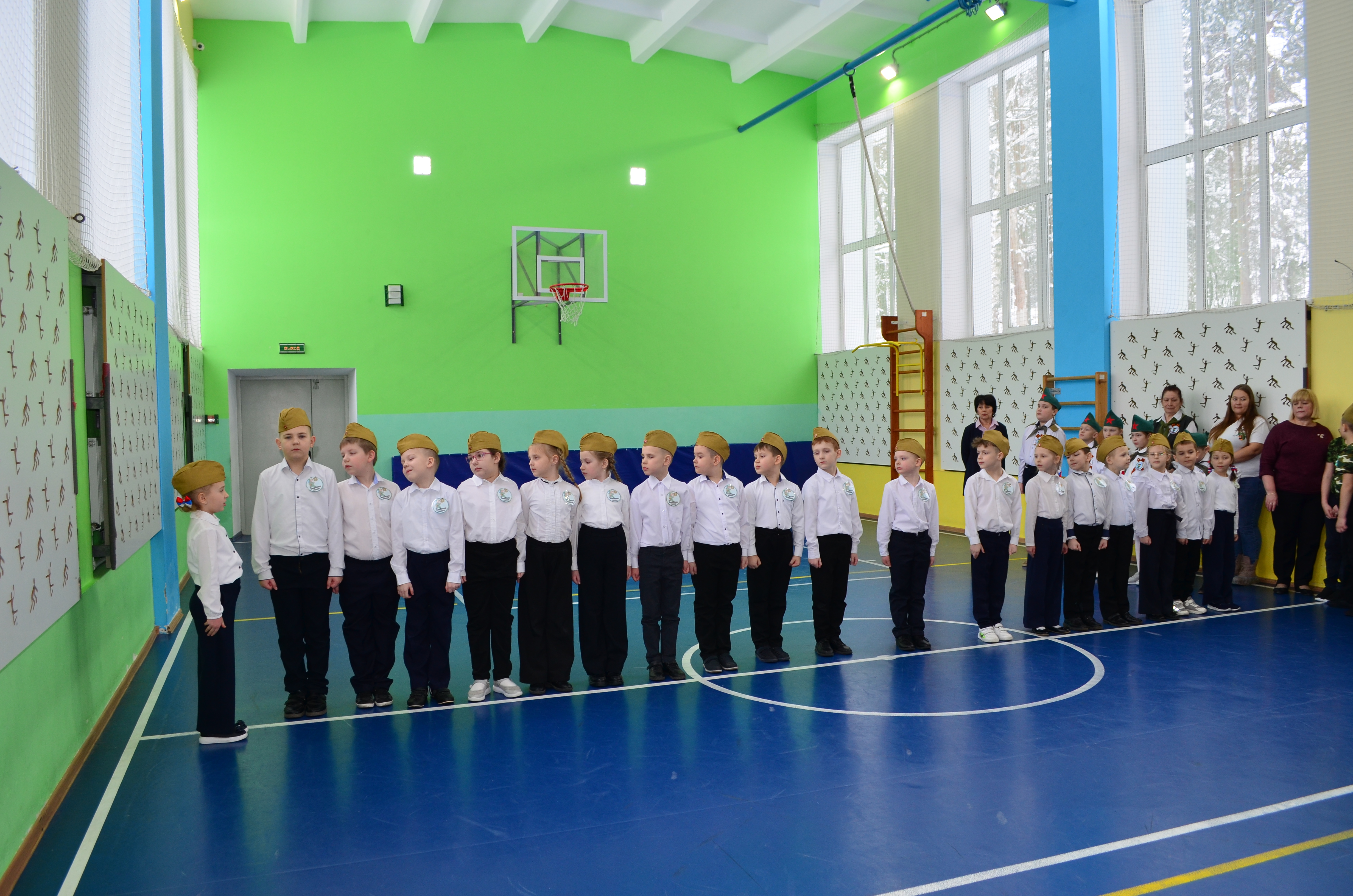 Конкурс &amp;quot;Строя и песни&amp;quot;.
